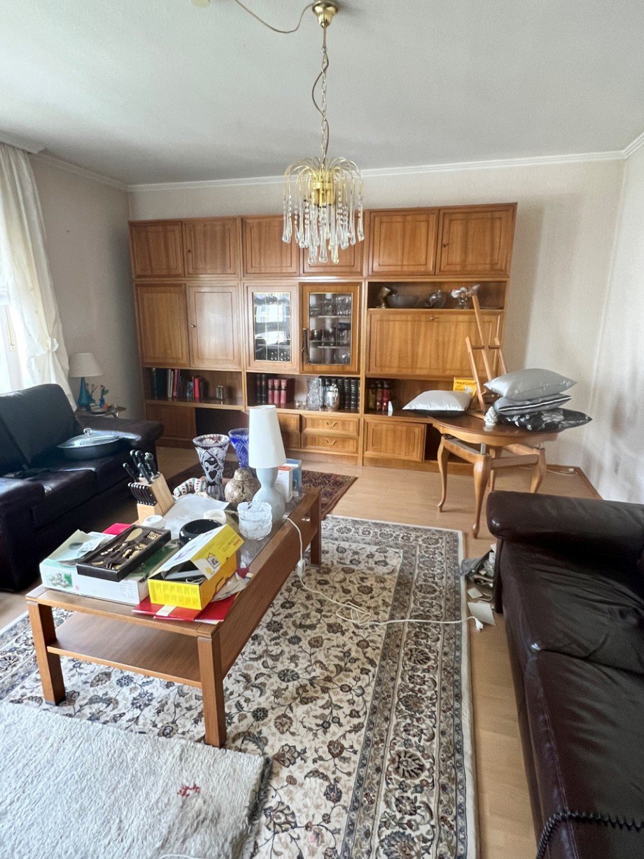 Wohnzimmer Etagenwohnung Darmstadt