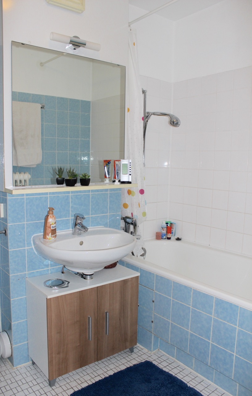 Bad mit Badewanne Etagenwohnung Darmstadt