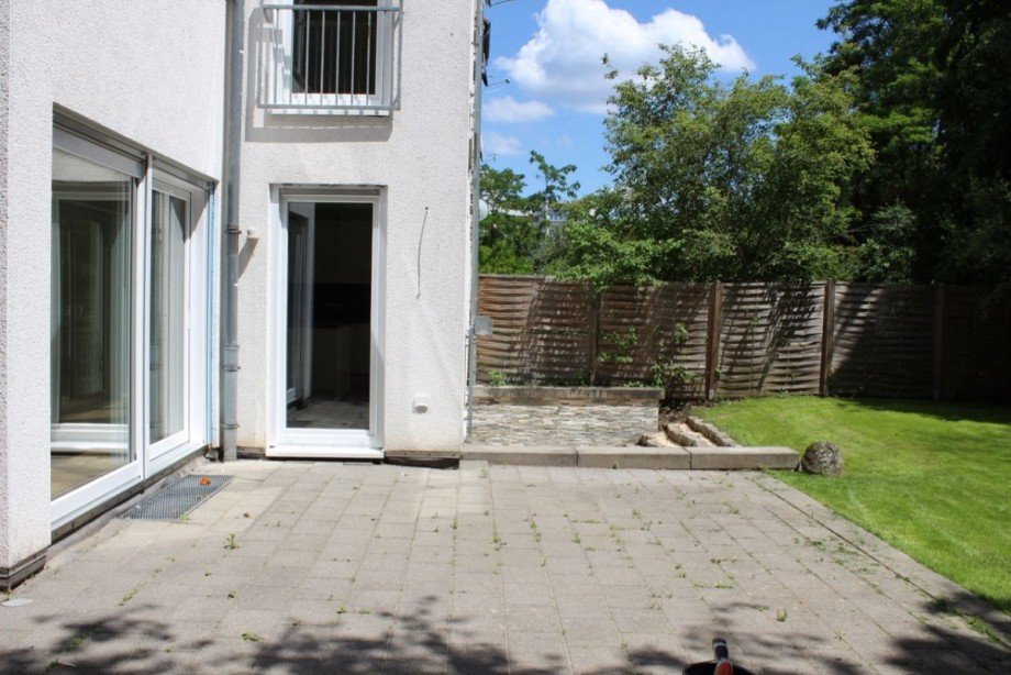 ger�umige Terrasse Maisonettewohnung Darmstadt