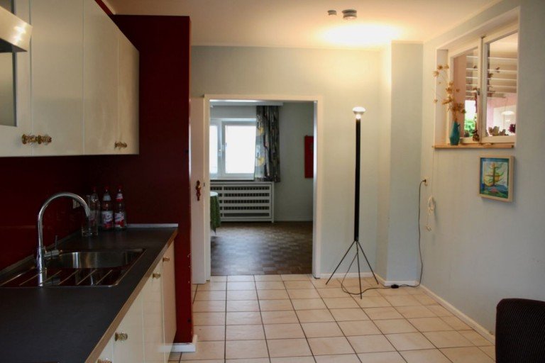 Wohnk�che Griesheim Erdgeschosswohnung Gro�z�giges Single-Appartement in Griesheim