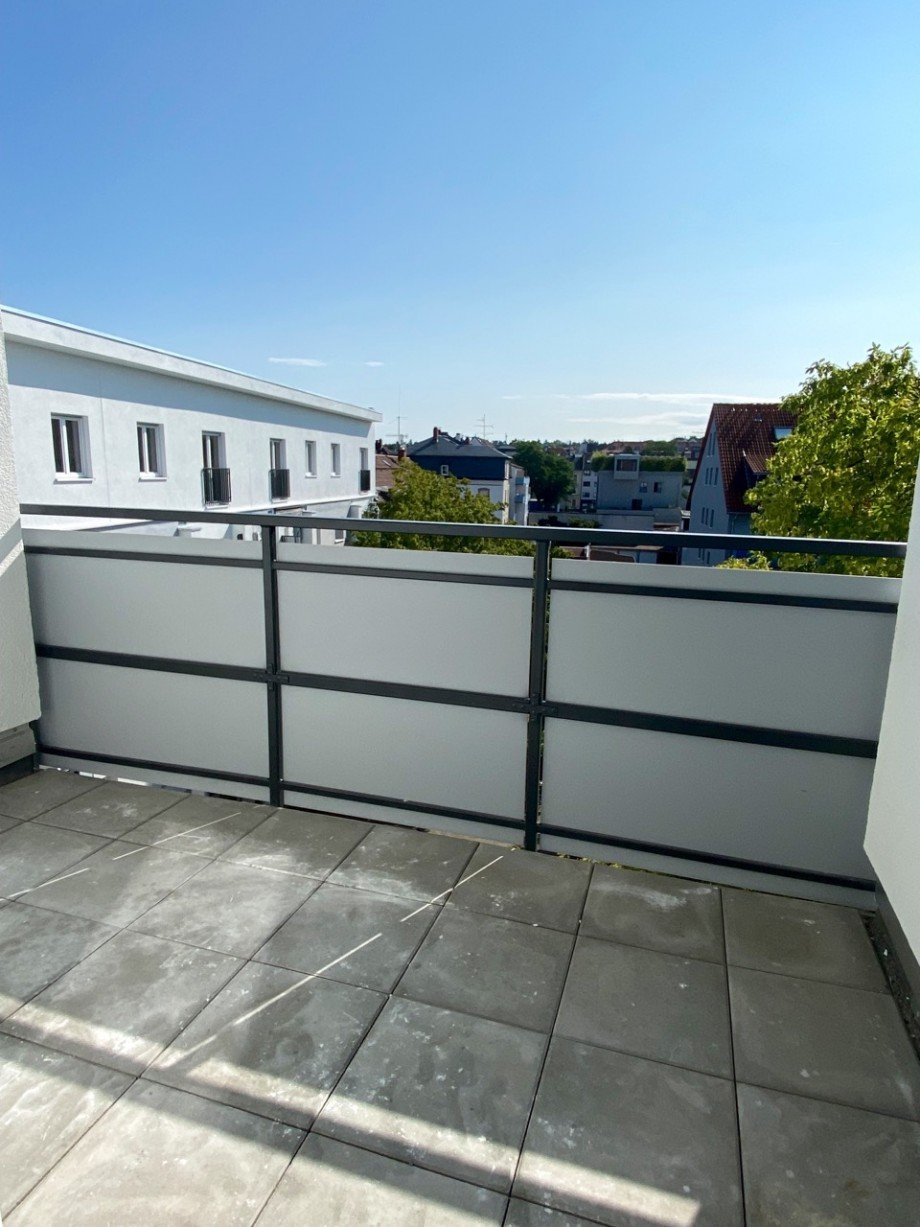 Balkon Dachgeschosswohnung Darmstadt