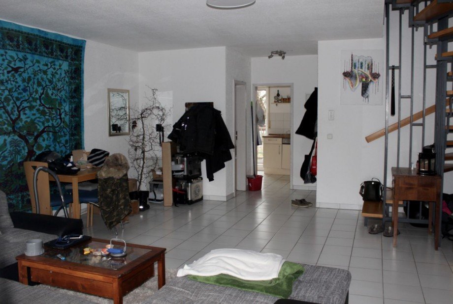 Wohnzimmer Etagenwohnung Darmstadt