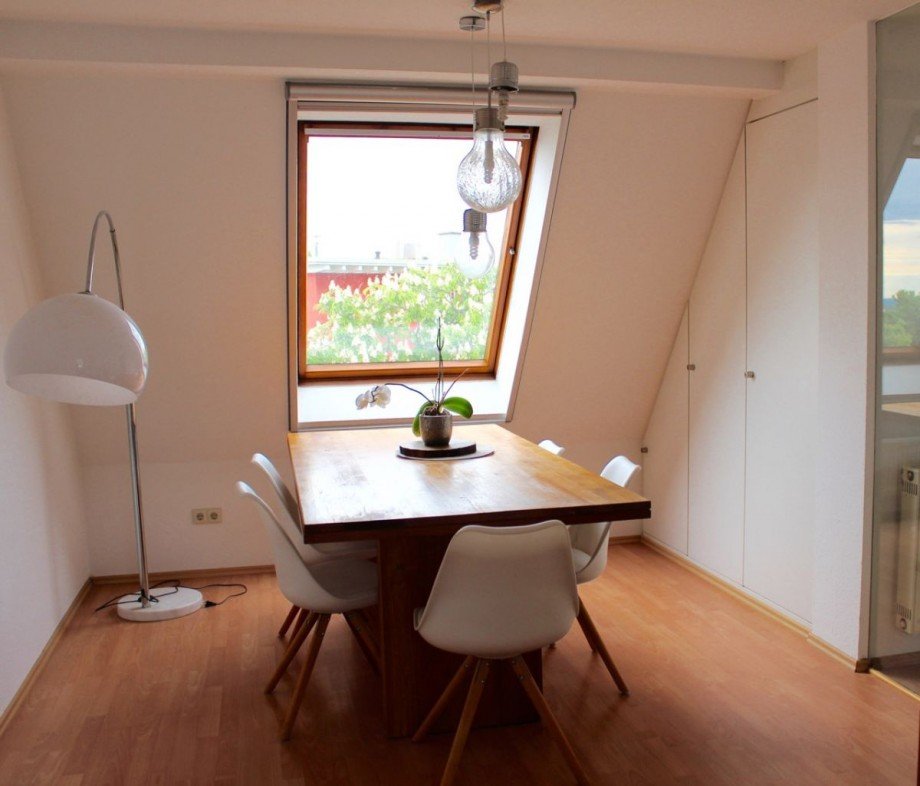Essbereich Dachgeschosswohnung Darmstadt