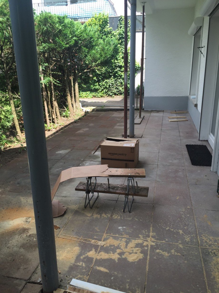 Terrasse Erdgeschosswohnung Griesheim