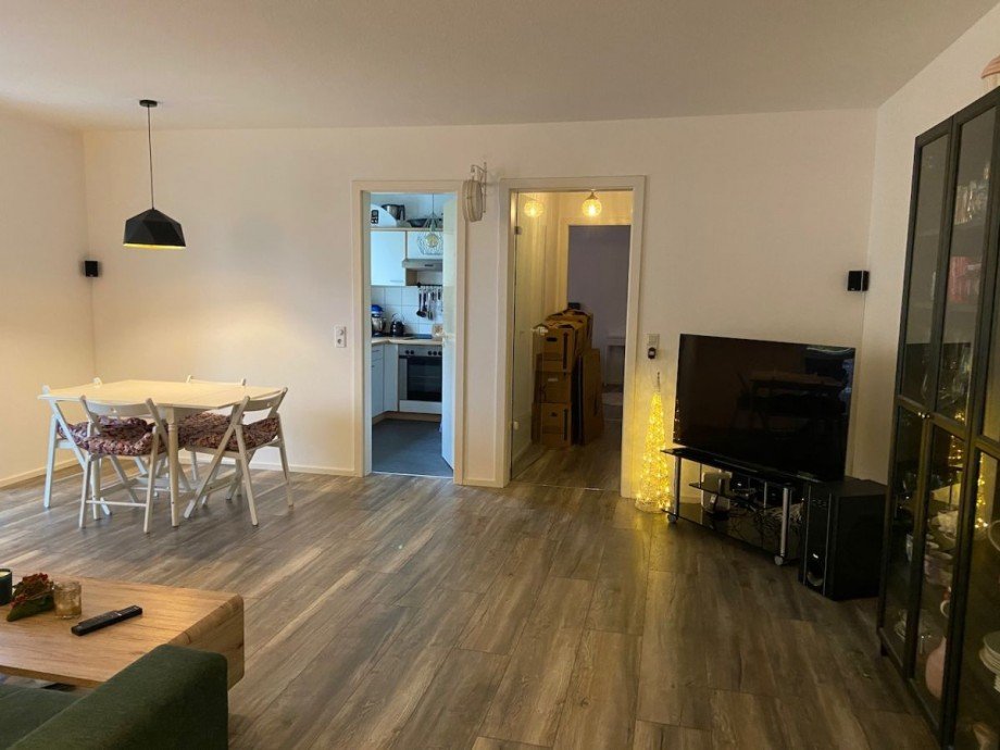 Wohnzimmer Etagenwohnung Darmstadt