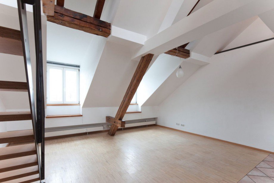 Wohn Essbereich2 Dachgeschosswohnung Darmstadt