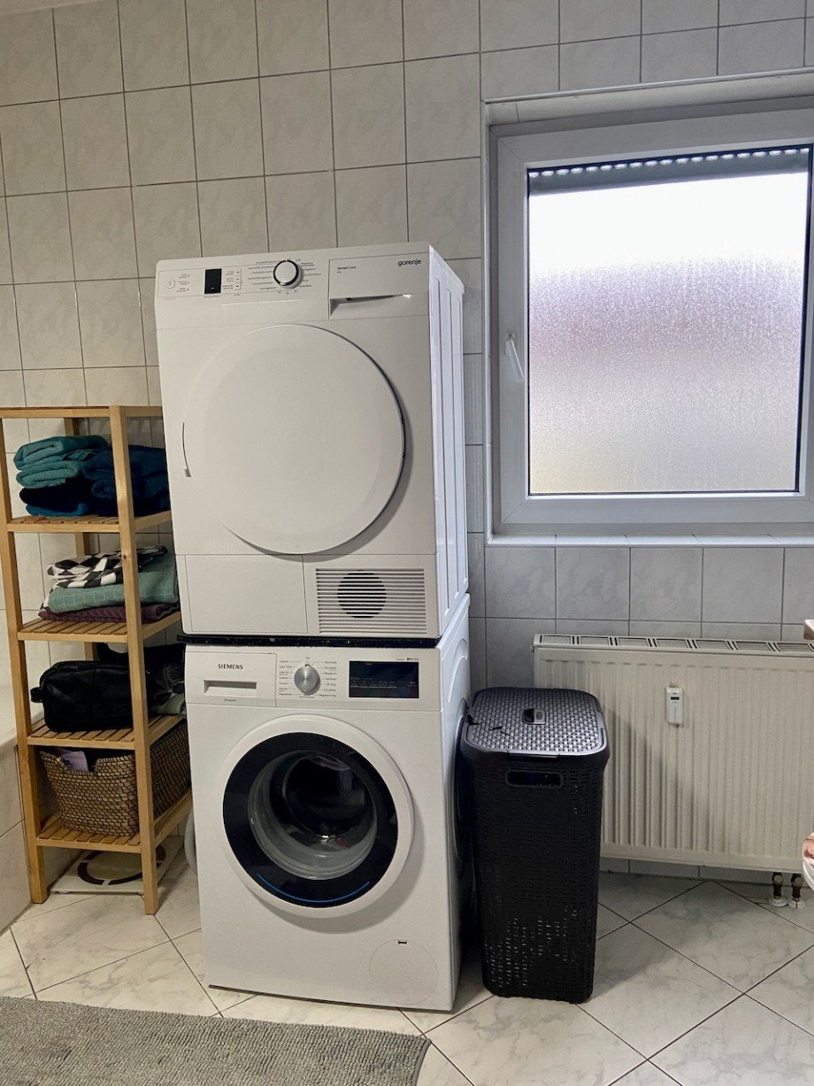 WM-Anschluss im Bad Etagenwohnung Griesheim