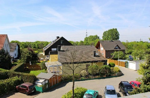 Blick vom Balkon_Weiterstadt_Racano Immobilien Maisonettewohnung Weiterstadt