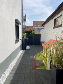 Hausansicht Stadthaus in der Stadtmitte von Pfungstadt