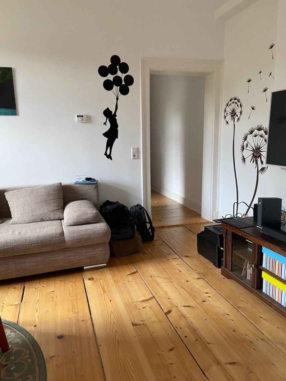 Wohnzimmer Etagenwohnung Darmstadt