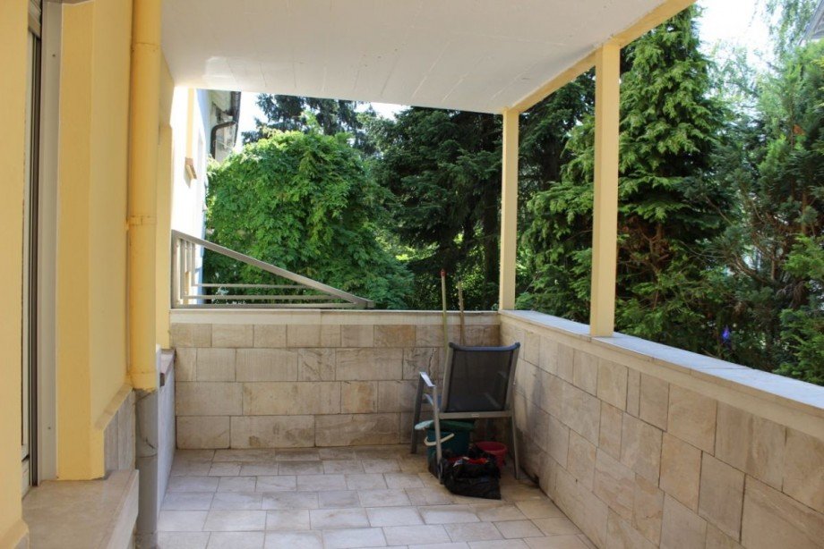 ger�umige Terrasse Erdgeschosswohnung Darmstadt