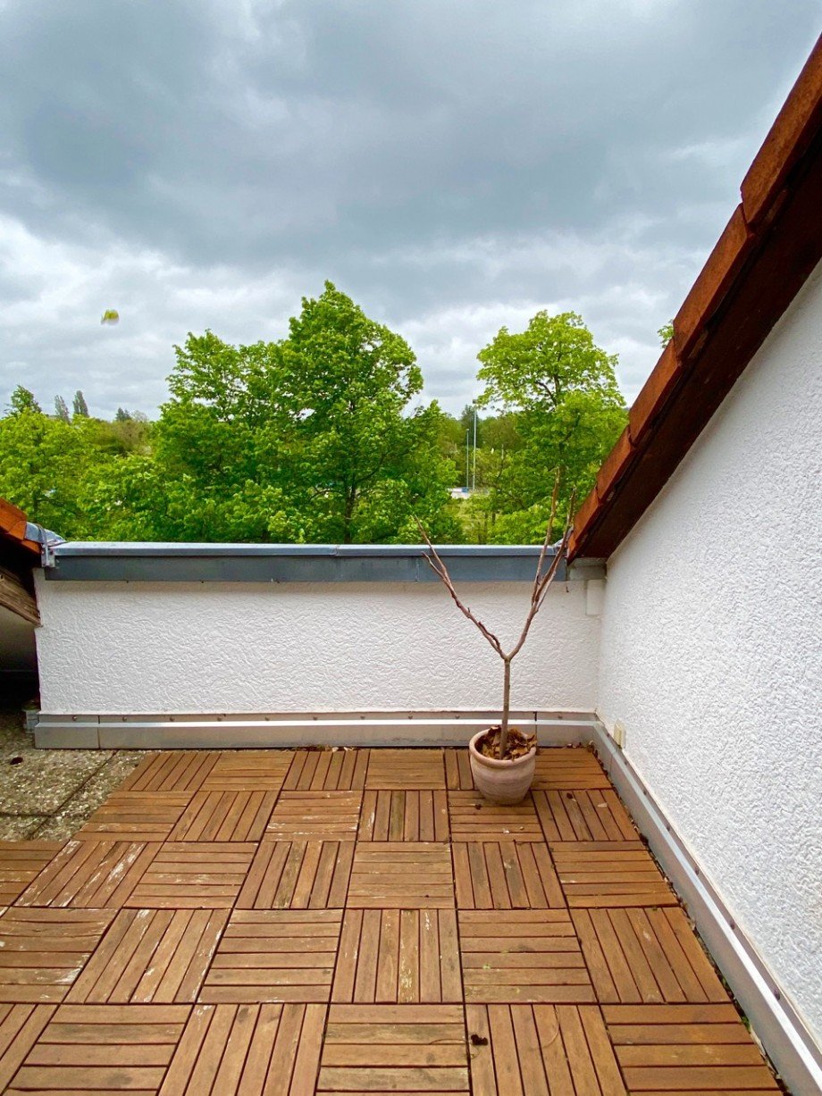 Terrasse Dachgeschosswohnung Darmstadt