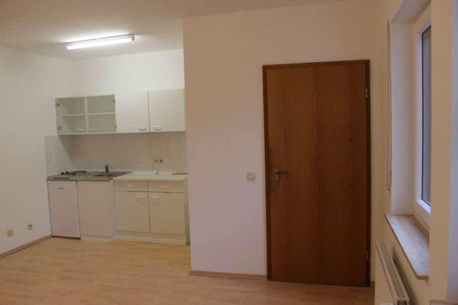 Wohnzimmer mit K�che Maisonettewohnung Ro�dorf