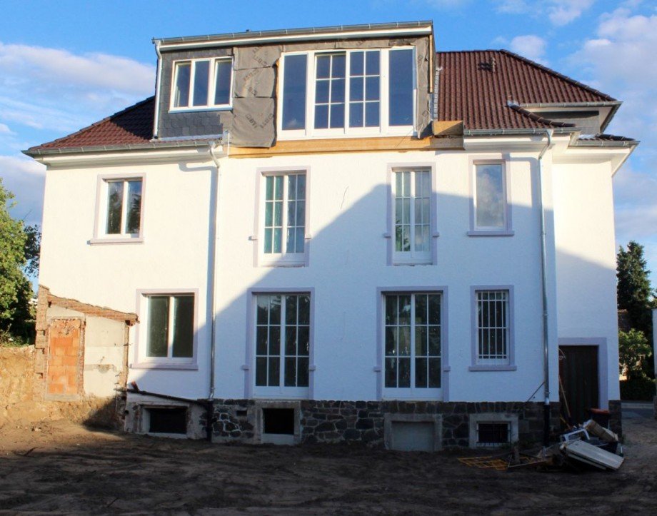 Ansicht hinten Etagenwohnung Darmstadt