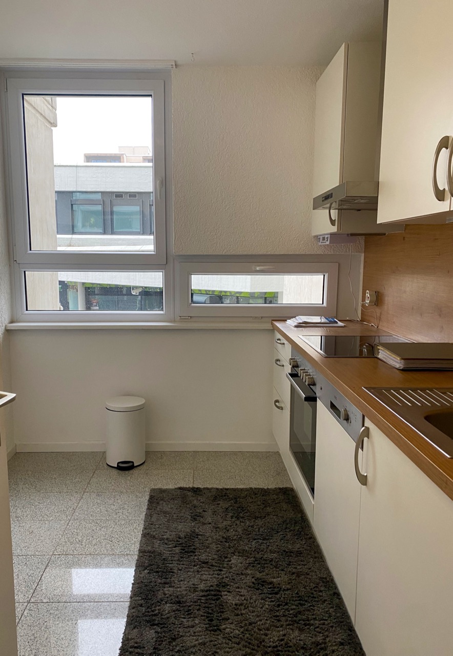 K�che mit EBK Etagenwohnung Darmstadt