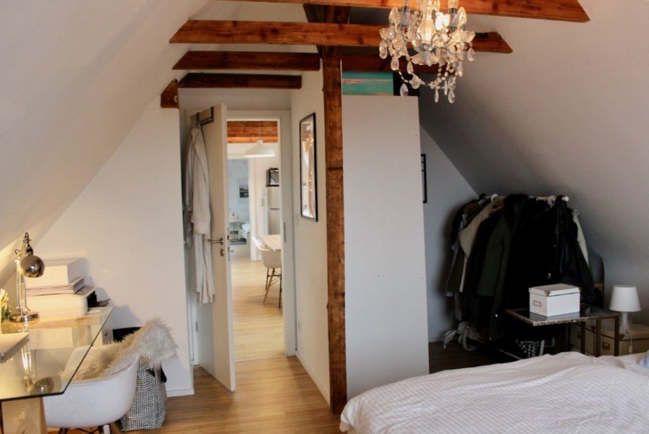 Schlafzimmer 2 Dachgeschosswohnung Darmstadt