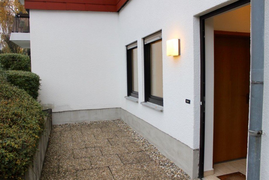 Aussenbereich vor dem Eingang Maisonettewohnung Ro�dorf