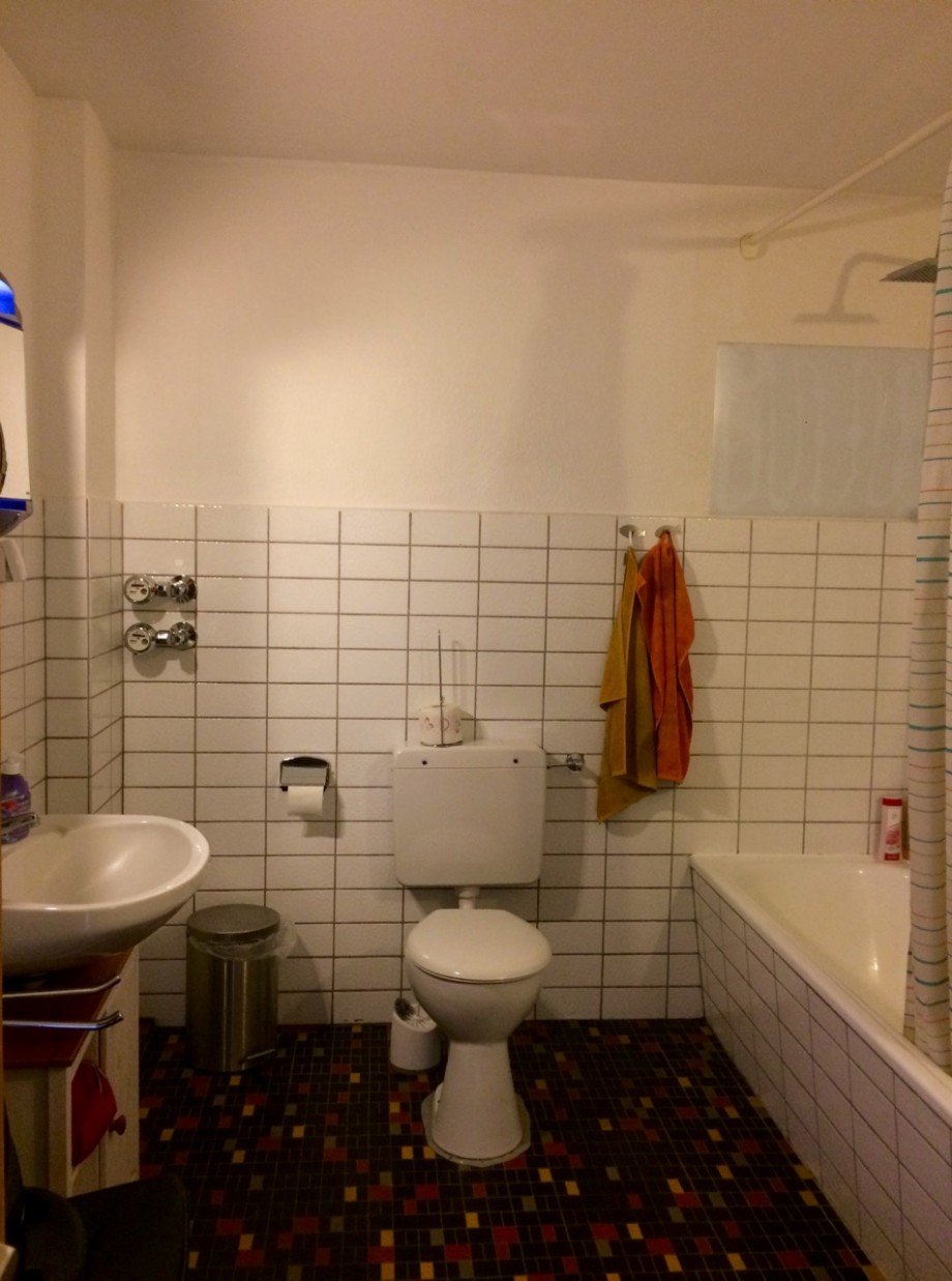 Badezimmer Etagenwohnung Darmstadt