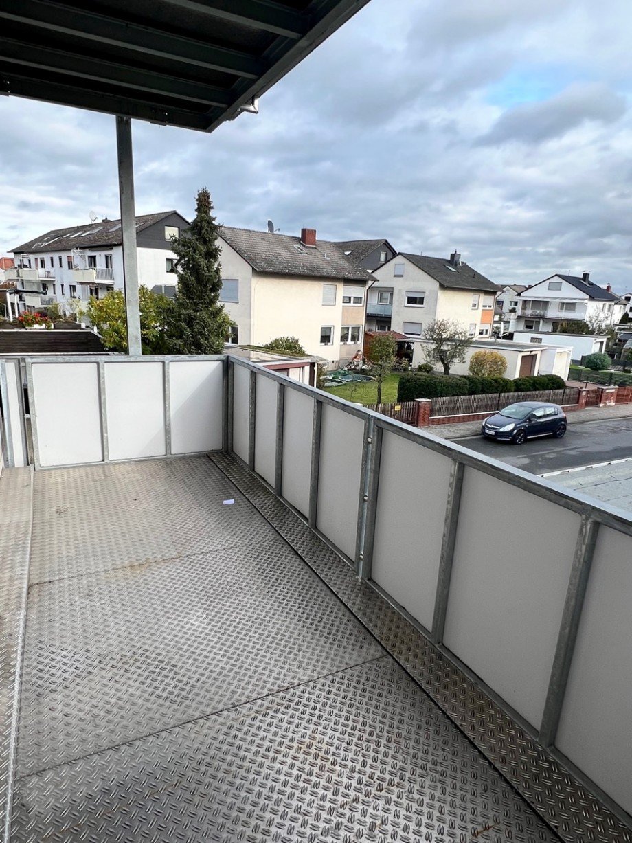 Balkon Erdgeschosswohnung Erzhausen