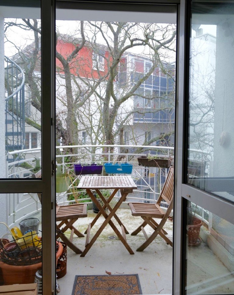 Balkon Darmstadt Etagenwohnung *2 Zimmer Stadtwohnung in ruhiger Lage von Bessungen*