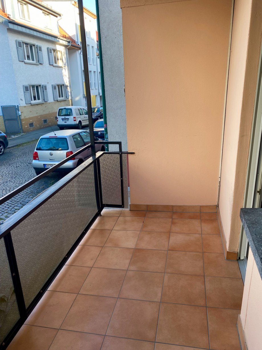 Balkon Erdgeschosswohnung Darmstadt