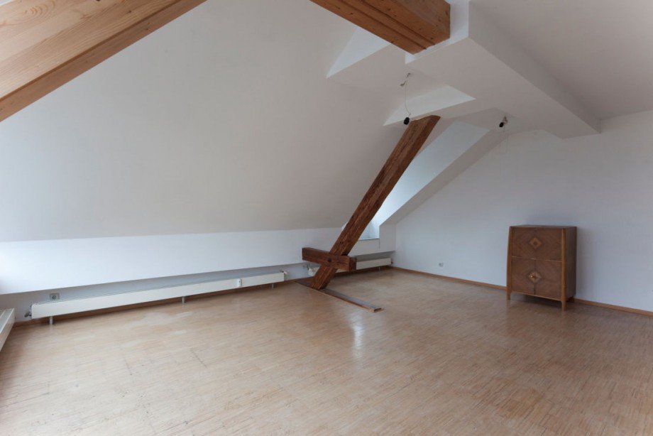 Wohnzimmer Dachgeschosswohnung Darmstadt