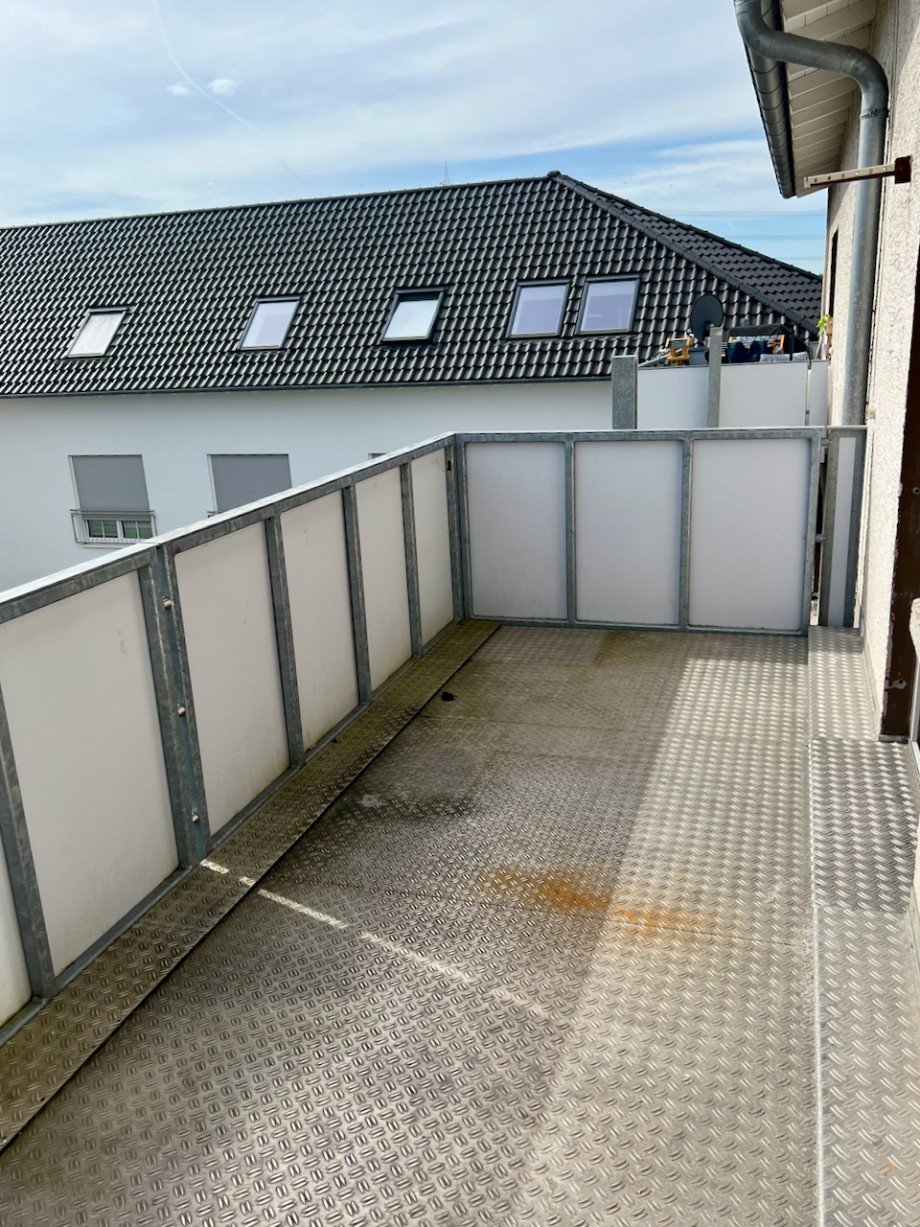 Balkon Erdgeschosswohnung Erzhausen