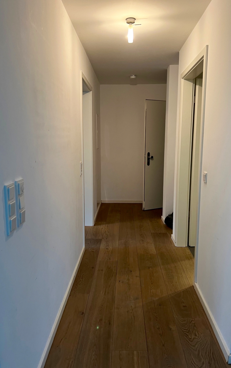 Flur Eingangsbereich Erdgeschosswohnung Darmstadt