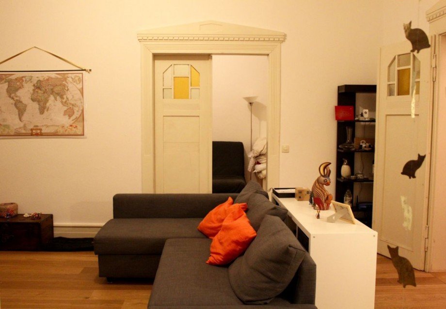 Wohnzimmer Erdgeschosswohnung Darmstadt