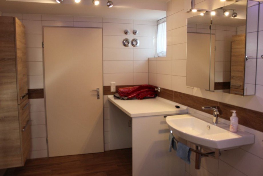 Anschluss f�r WM im Bad Souterrainwohnung Darmstadt