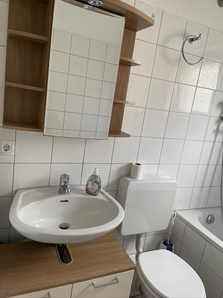 Badezimmer Erdgeschosswohnung Darmstadt