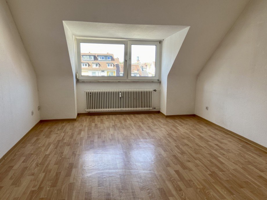 Wohnzimmer Dachgeschosswohnung Darmstadt