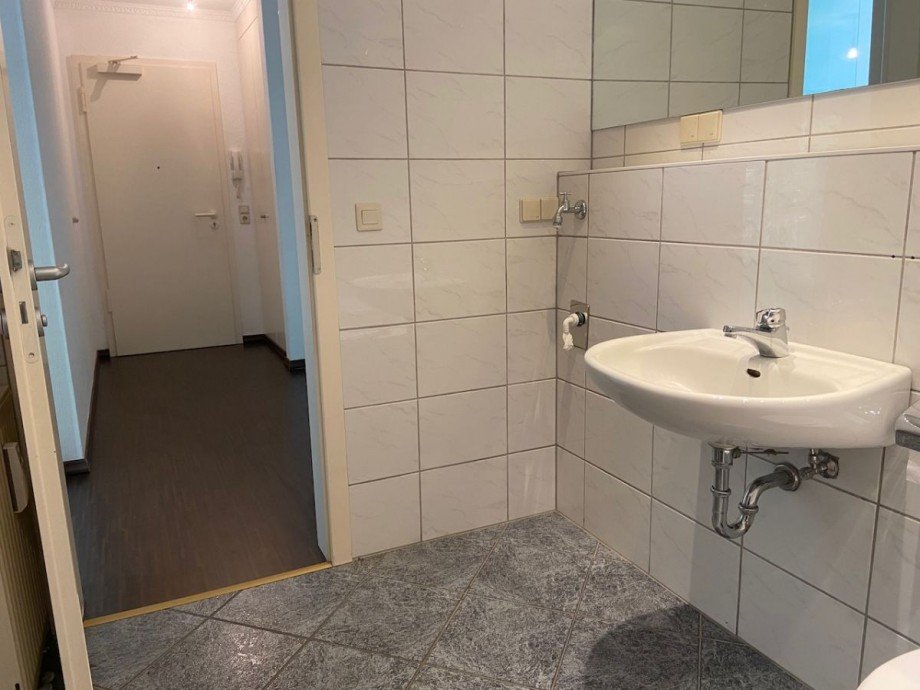 WM-Anschluss im Bad Etagenwohnung Darmstadt