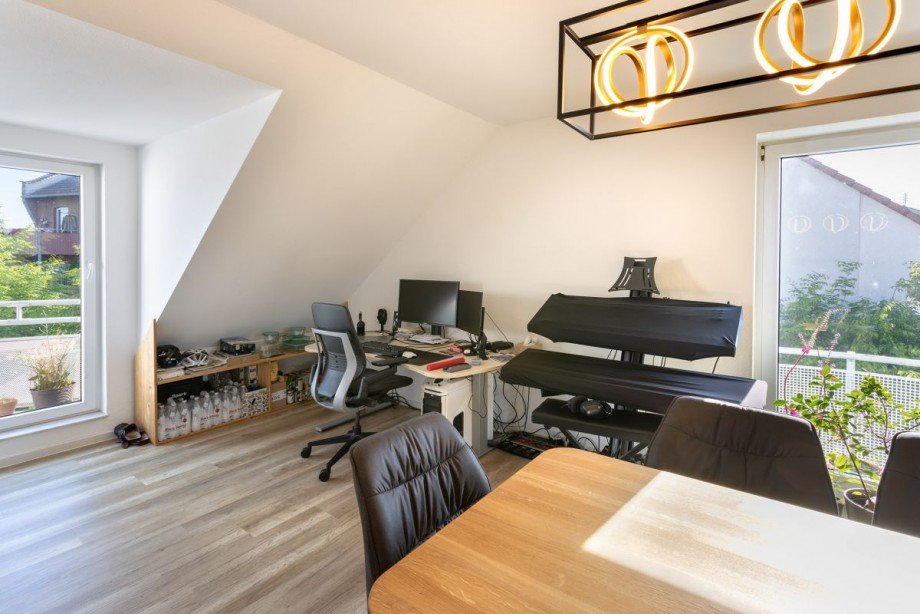 Arbeitsbereich 01 Dachgeschosswohnung Darmstadt