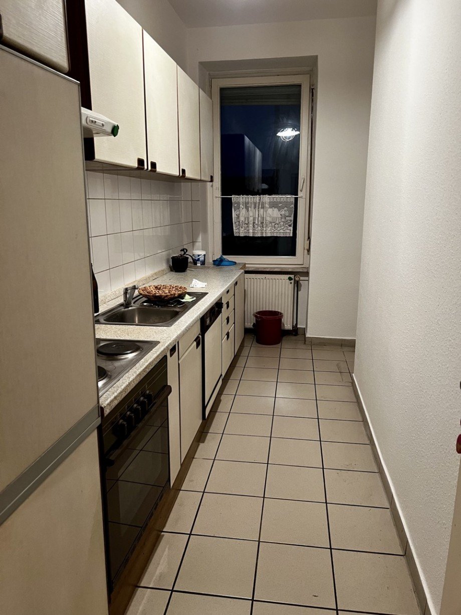 K�che mit EBK Etagenwohnung Offenbach