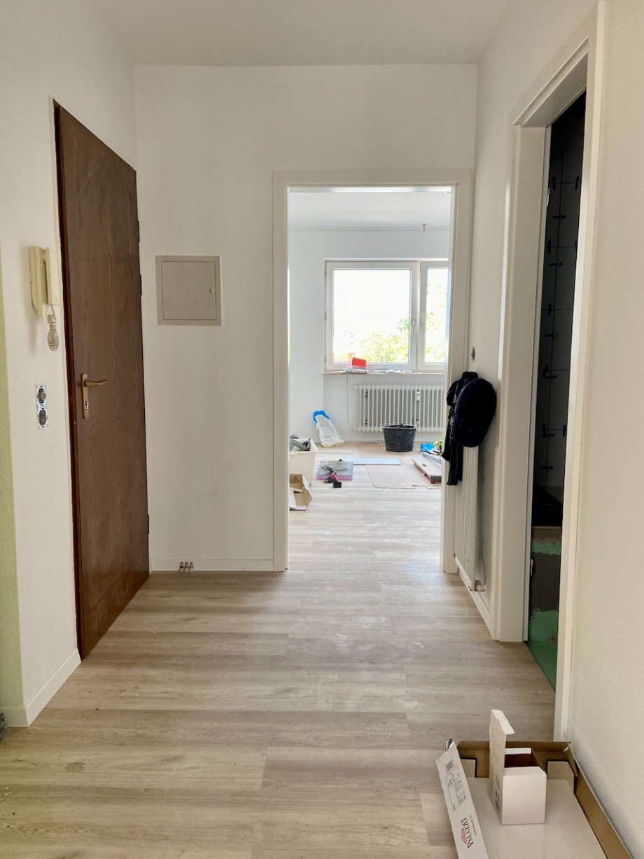 Eingangsbereich Etagenwohnung Darmstadt