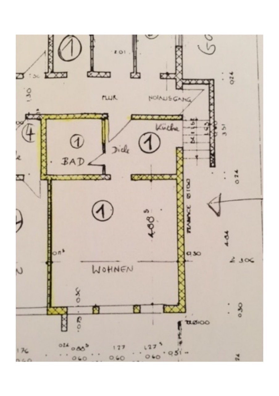 Grundriss Erdgeschosswohnung Ober-Ramstadt