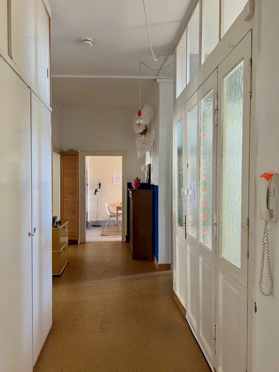 Racano Immobilien Johannesviertel Flur Etagenwohnung Darmstadt