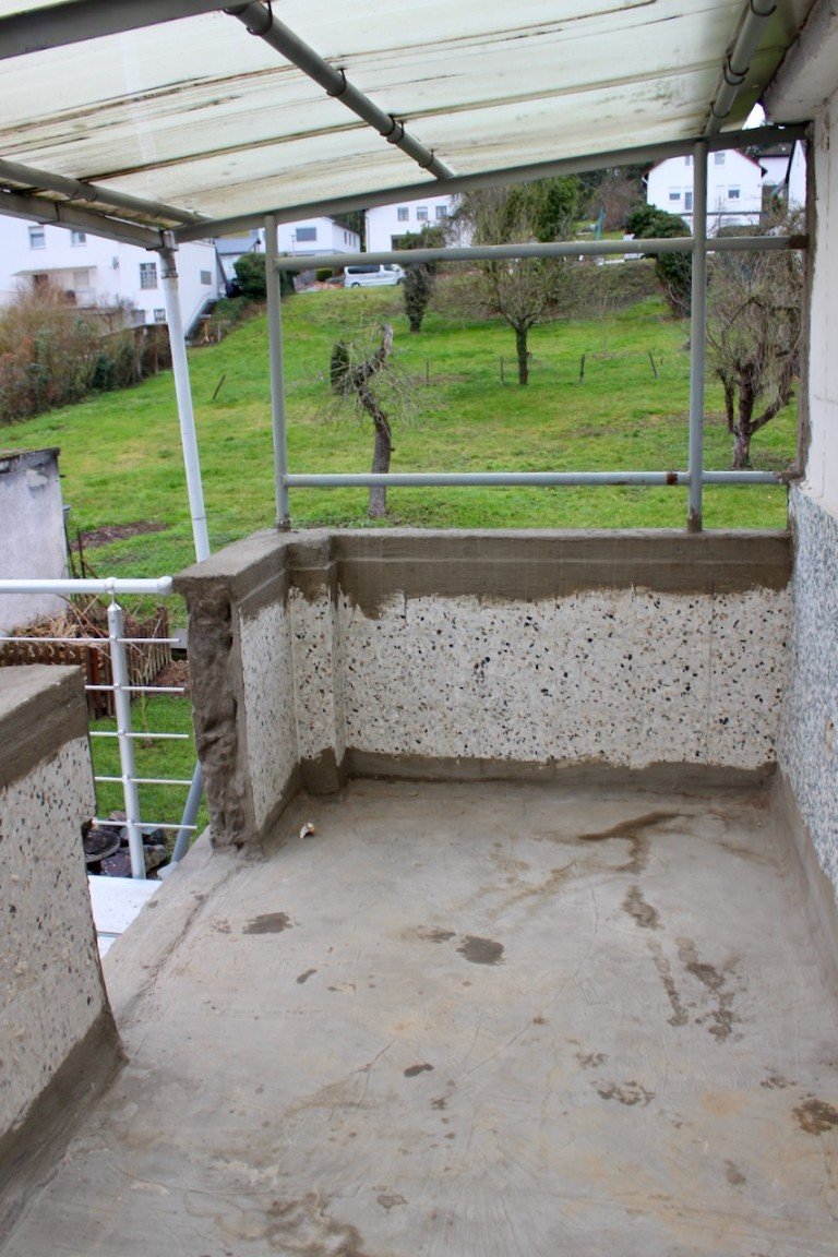 Balkon Hinterhaus Ober-Ramstadt Doppelhaush�lfte DHH mit Potential!