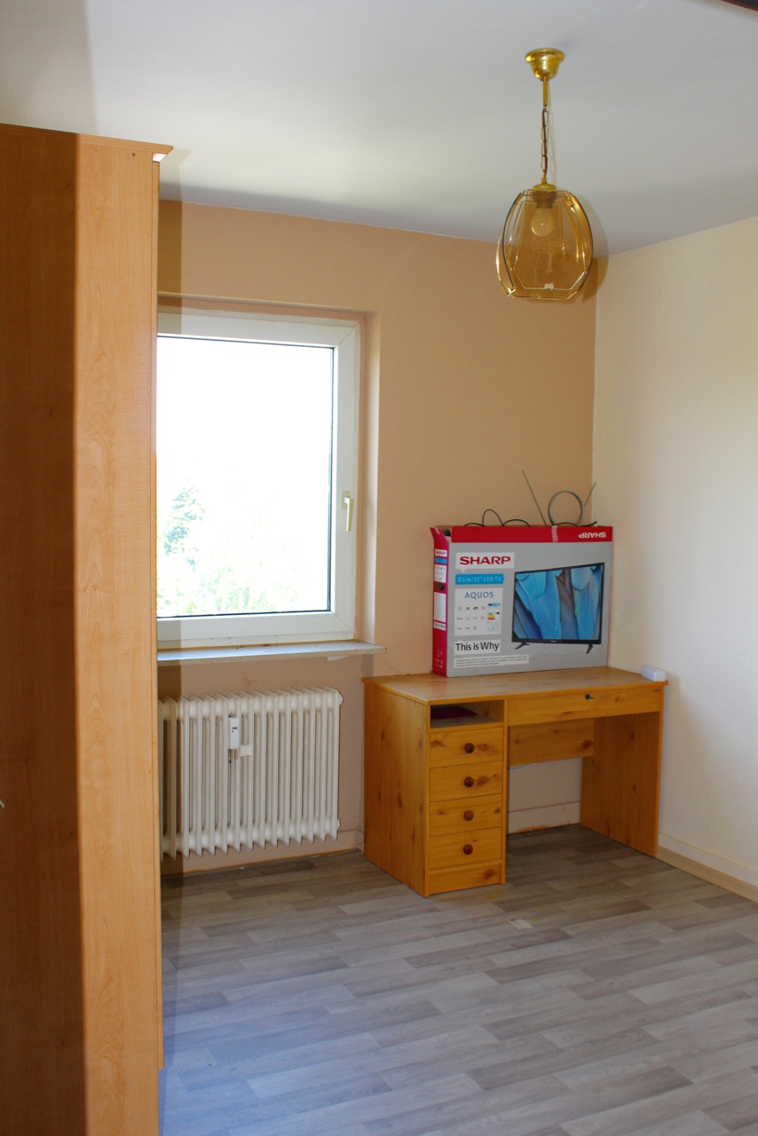 Schlafzimmer Dachgeschosswohnung Darmstadt