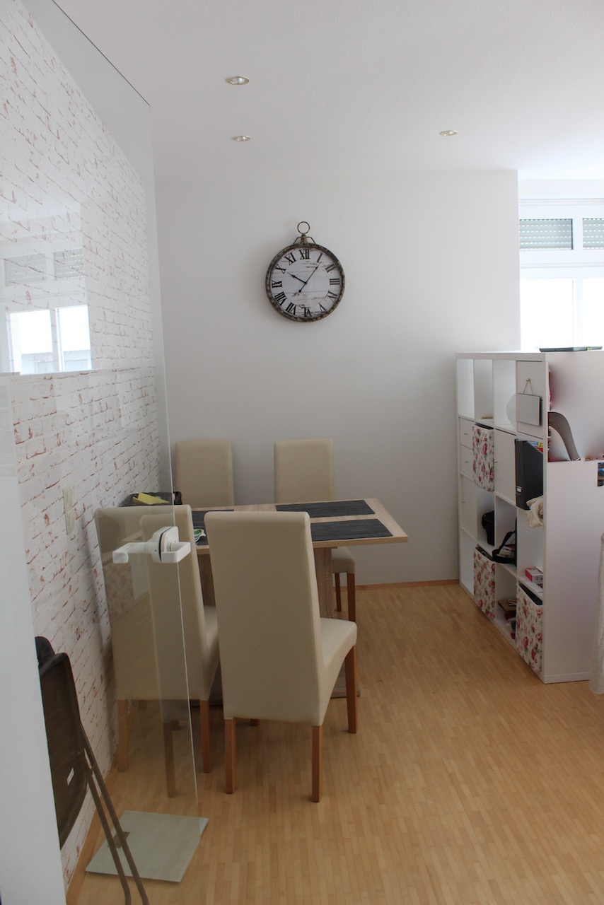 Essbereich im Wohnzimmer Erdgeschosswohnung Darmstadt