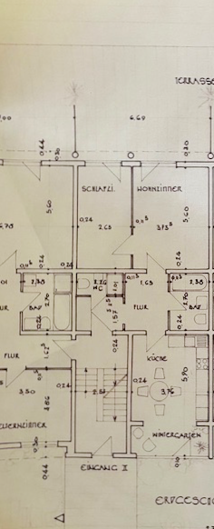 Grundriss Erdgeschosswohnung Darmstadt