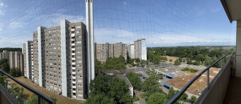 Aussicht Westbalkon Darmstadt Etagenwohnung *Hoch hinaus! 4 Zimmer Wohnung mit Weitblick*