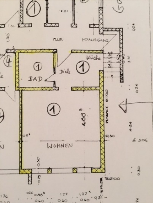 Grundriss Erdgeschosswohnung Ober-Ramstadt