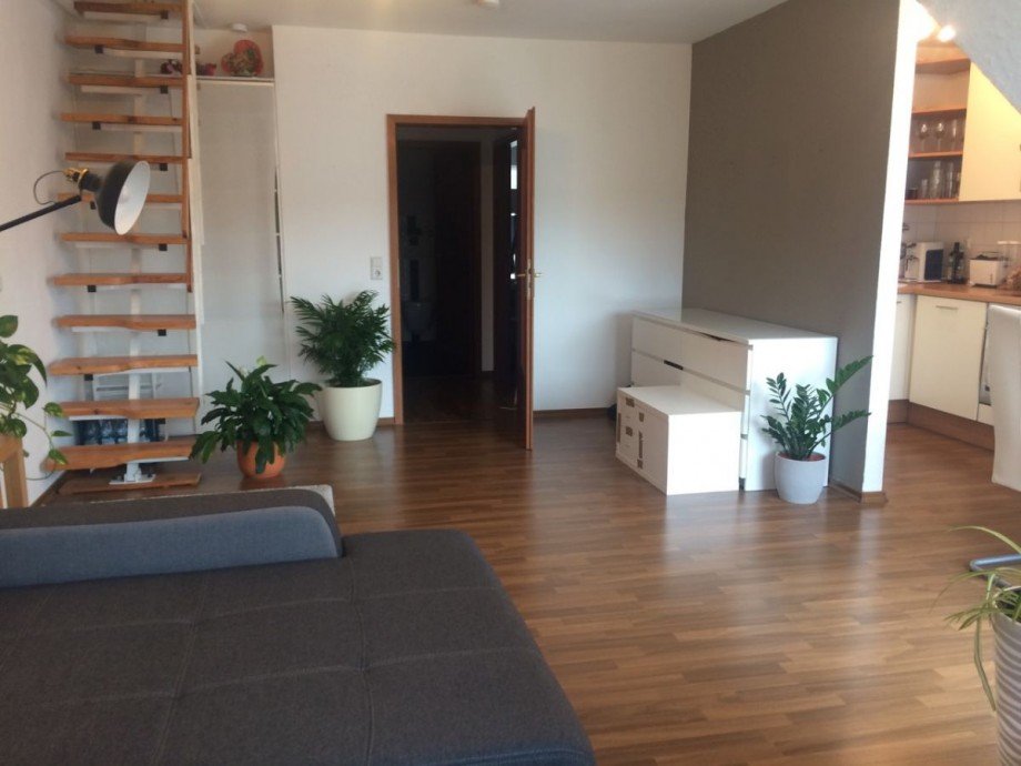 Wohnzimmer Maisonettewohnung Darmstadt