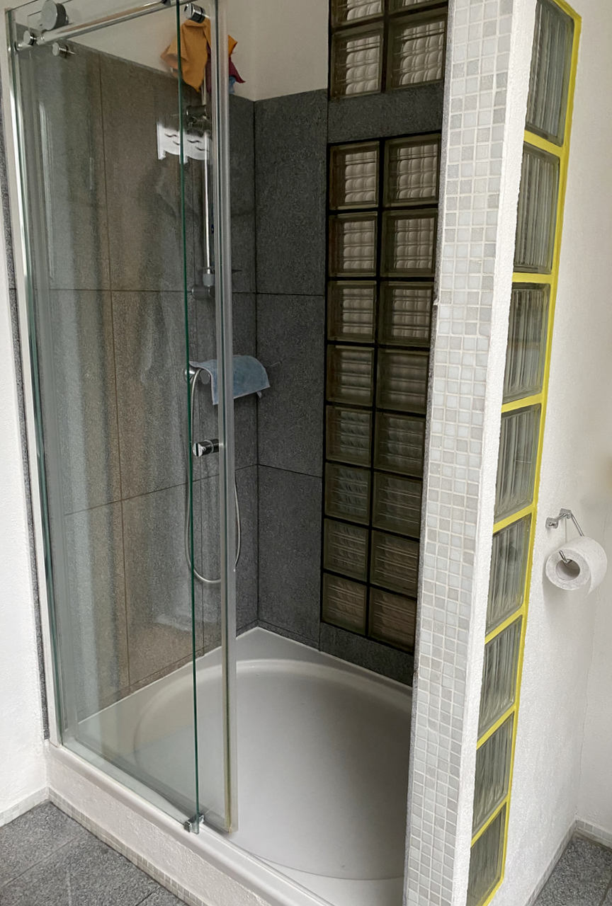 Dusche Doppelhaush�lfte Darmstadt