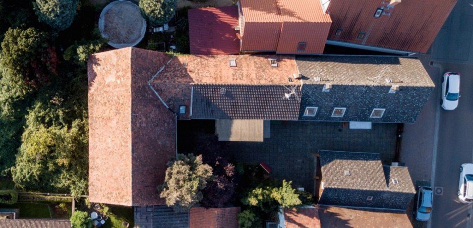 Luftaufnahme Einfamilienhaus Darmstadt