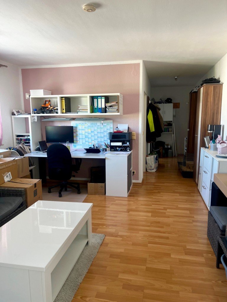 Wohn Schlafbereich2 Ro�dorf Etagenwohnung *Racano Immobilien* Ab Juni! Gro�z�gige 1 Zimmer Wohnung mit Balkon in Ro�dorf