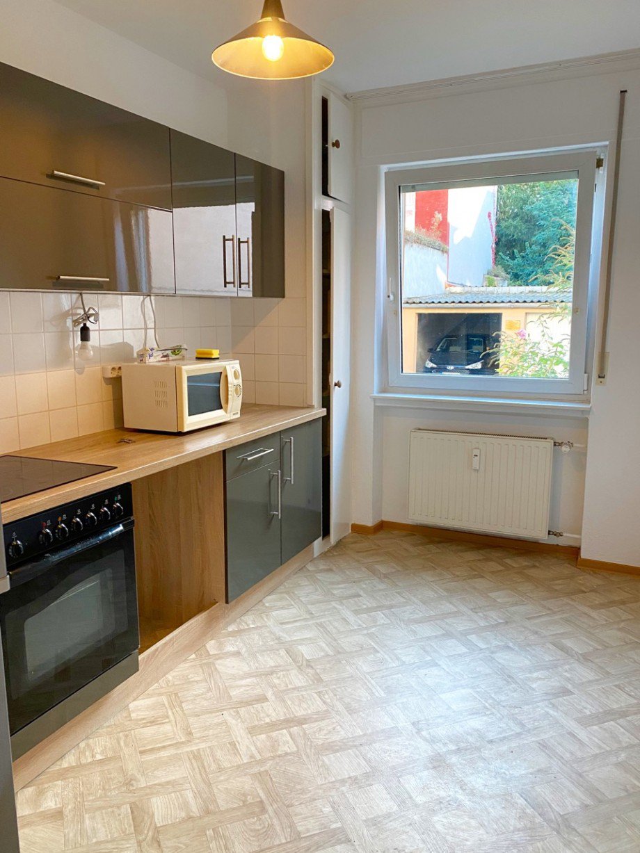 K�che mit EBK Erdgeschosswohnung Darmstadt