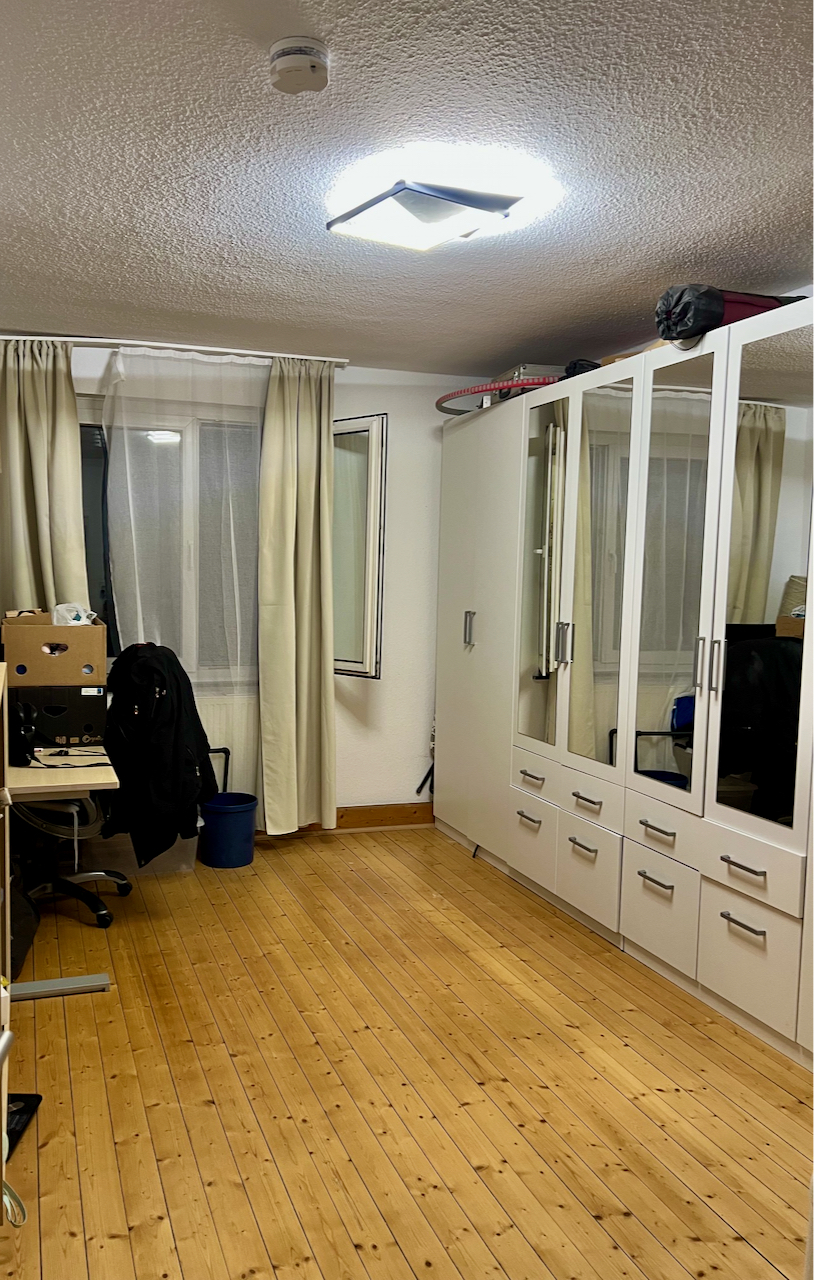 Racano Immobilien Schlafzimmer Dachgeschosswohnung Darmstadt